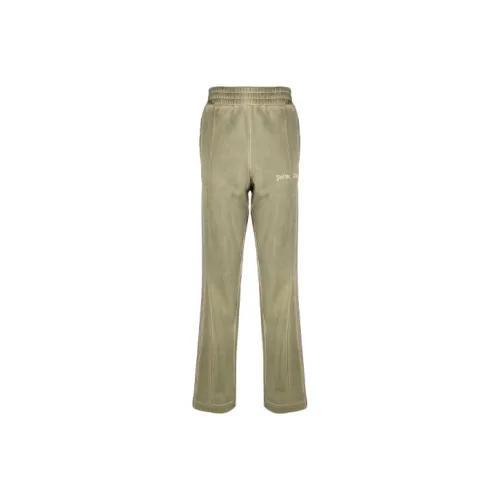 PALM ANGELS Хаки Мужские Вязаные Спортивные Штаны