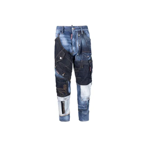 DSQUARED 2 Blue Men's Jeans DSQUARED 2 Синий Мужской Джинсы