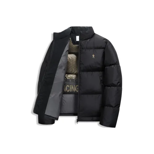 Dance with Wolves Пуховик Мужской Черный