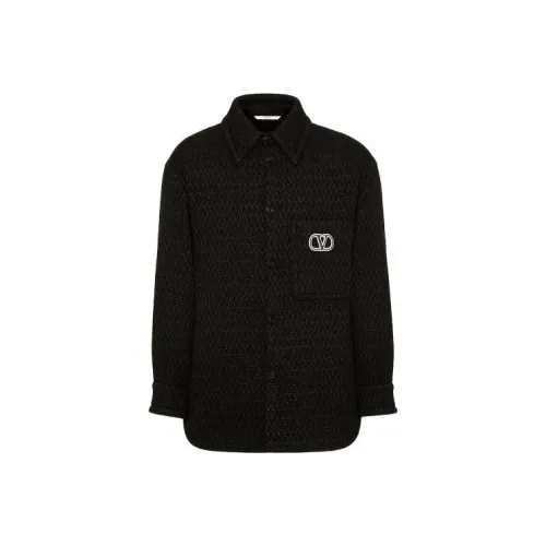 Valentino FW23 Куртки и Пальто Мужской Черный