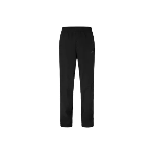 KAPPA Прямой крой Брюки Тренировочные Брюки Мужские Черные