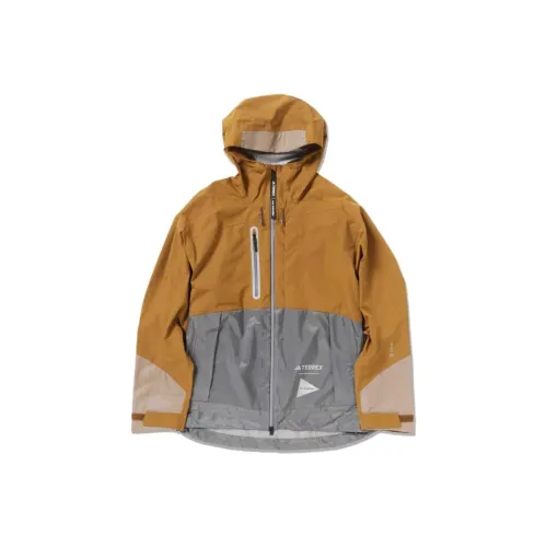 And Wander x adidas TERREX Куртки и Пальто Мужской Бежевый