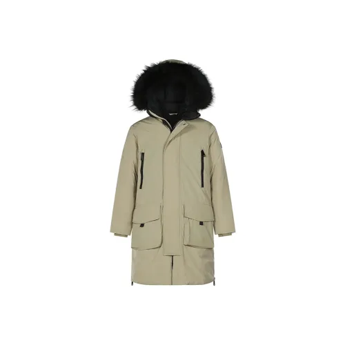 ARMANI EXCHANGEAE PARKA Пальто Мужское Сланец Зеленый