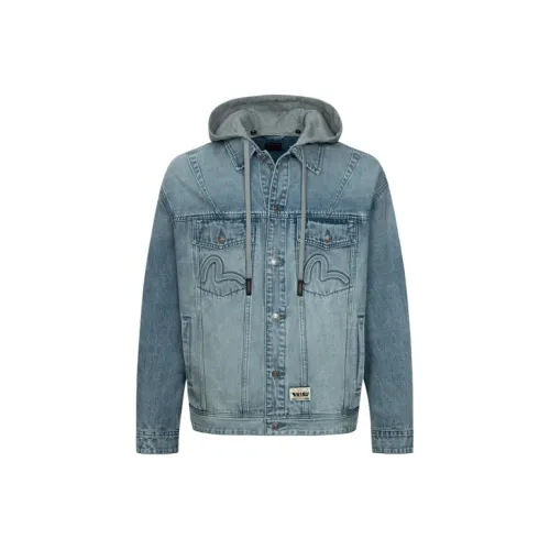 EVISU Джинсовый синий Мужские Куртки