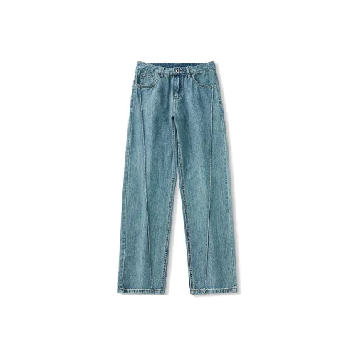 UKTK Синий Мужской Джинсы