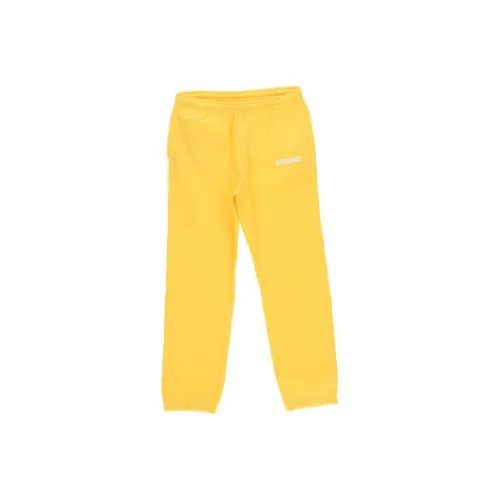 Jacquemus Желтые Мужские Вязаные Спортивные Штаны