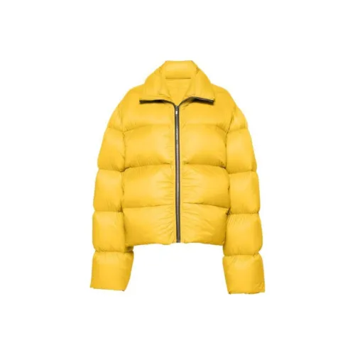 RICK OWENS Желтые Мужские Куртки