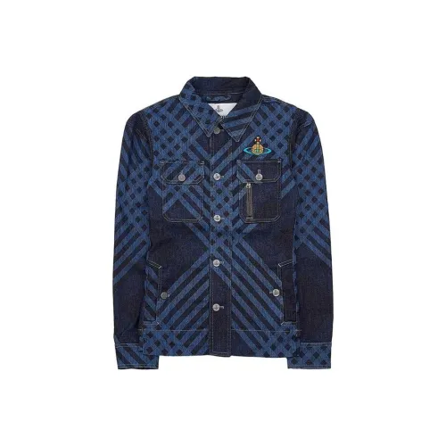 Vivienne Westwood Куртки и Пальто Мужские Синие