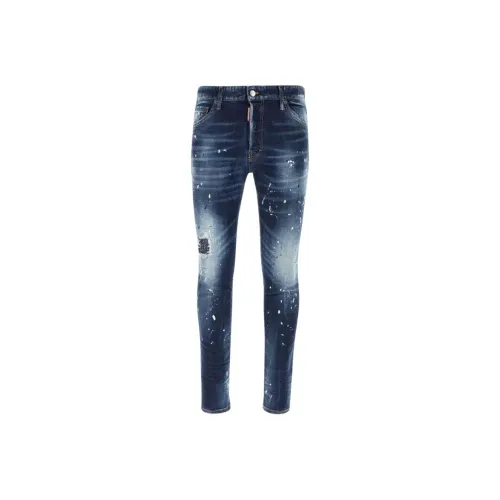 DSQUARED 2 Blue Men's Jeans DSQUARED 2 Синий Мужской Джинсы