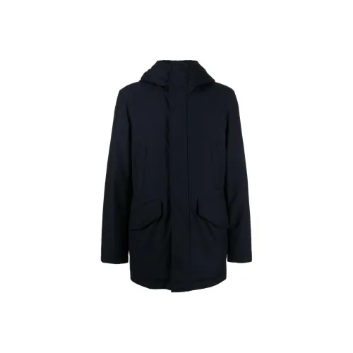 CORNELIANI PARKA Пальто Мужское Морской Синий