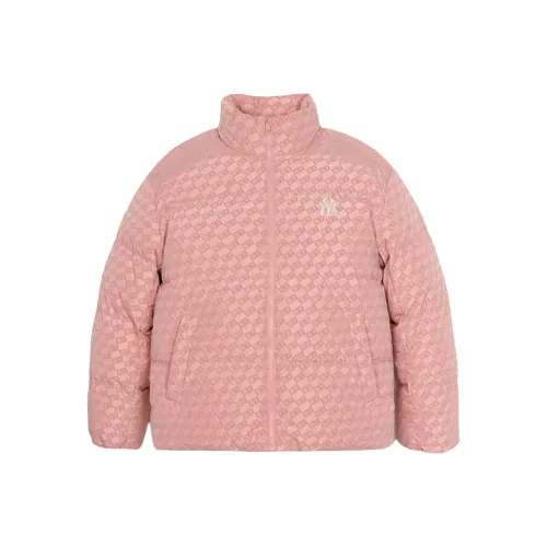 MLB New York Yankees Down Jacket Unisex Hemp Pink