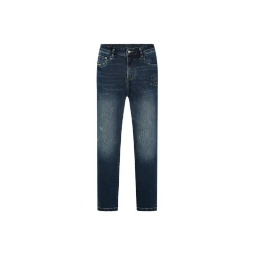 Cavalli Class Blue Men's Jeans Кэвали Класс Синий Мужские Джинсы