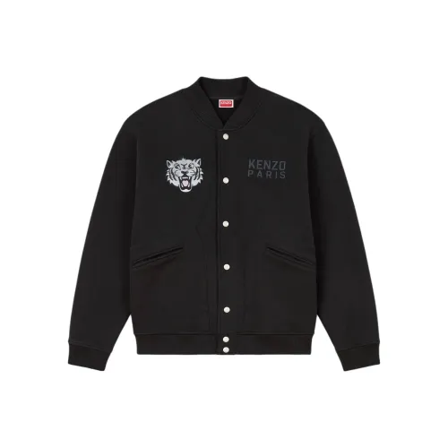 KENZO Мужские черные куртки