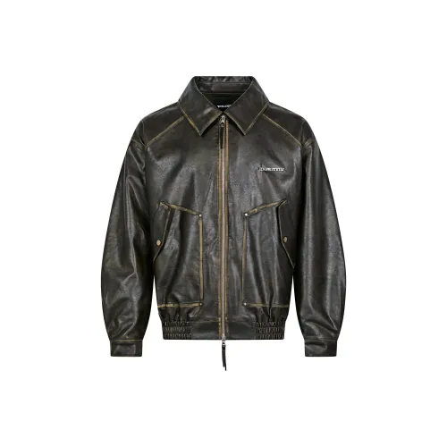 PASET Унисекс Кожаные куртки