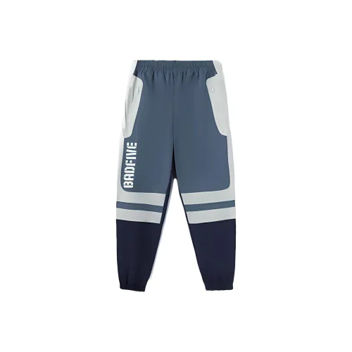 LINING Badfive Вязаные Тренировочные Штаны Мужские Синие Белые