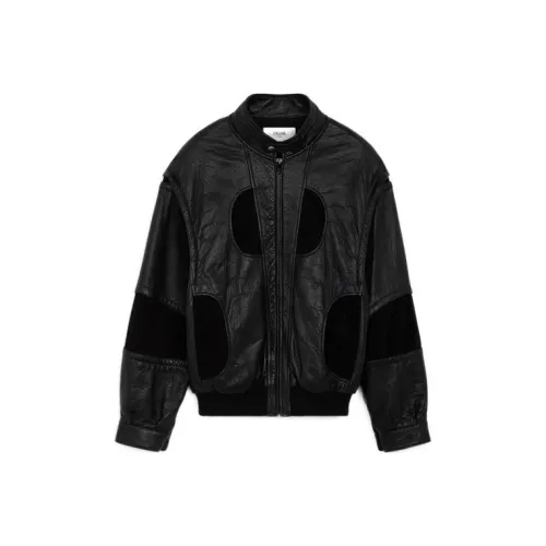 CELINE Кожа Куртка Мужская Черная