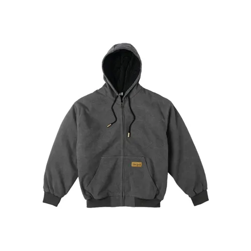 GREEN PANDA Куртки и Пальто Унисекс Темно-Серый