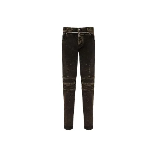 BALMAIN Умбра Мужские Джинсы