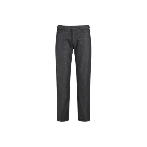 EMPORIO ARMANI Мужские черные джинсы