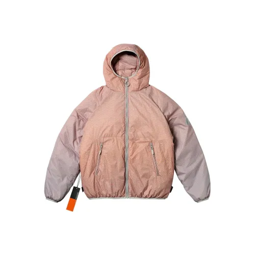 PALACE SS24 Hexagon PERTEX Стеганый Куртка Куртки Пальто Унисекс Серый