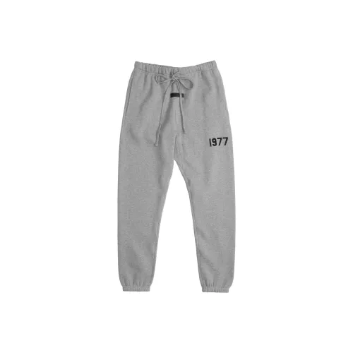 Fear of God ESSENTIALS 1977 Series Темные Овсяные Мужские Вязаные Спортивные Штаны