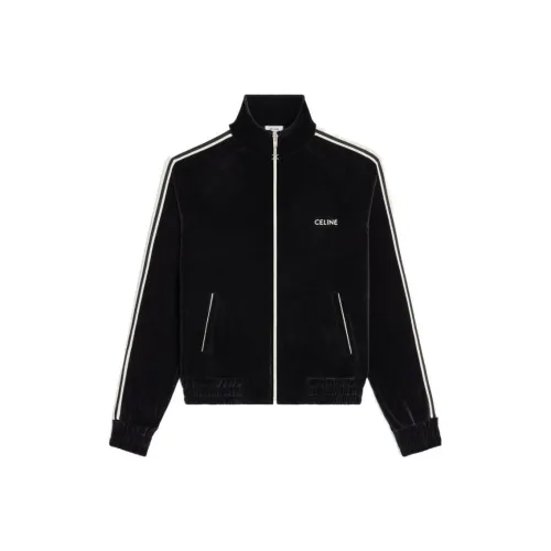 CELINE SS24 Куртки Пальто Мужской Черный