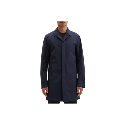 THEORY Тренчкот Мужской Темно-Синий