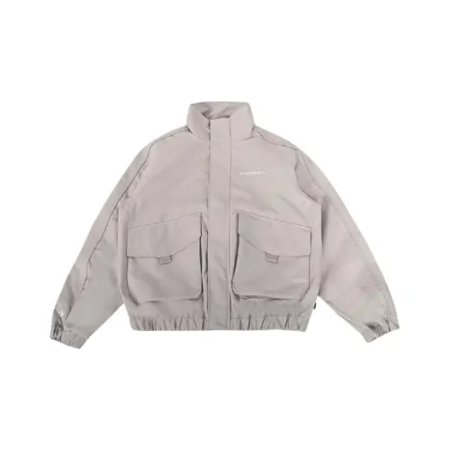 Конверс Куртка Унисекс Серый Белый