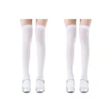 [2 упаковки] Отбеленные носки выше колена *2