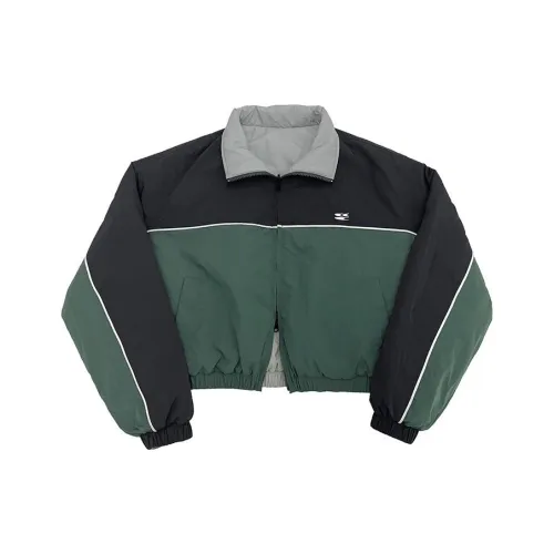 Crying Center Green-Gray Unisex Volume Jackets (puffs)