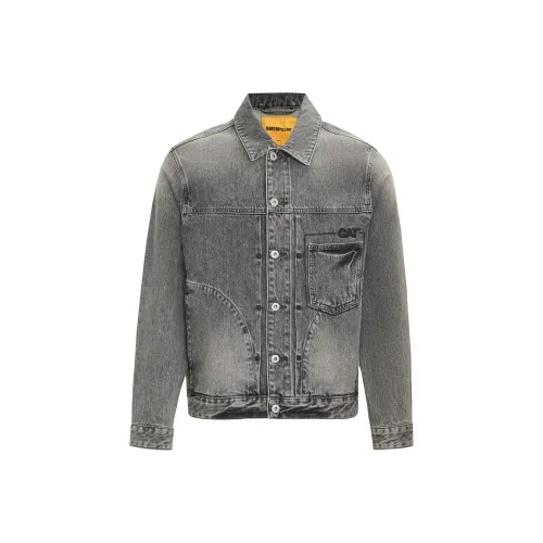 CAT Gray Men's Jackets Куртки CAT серого цвета для мужчин