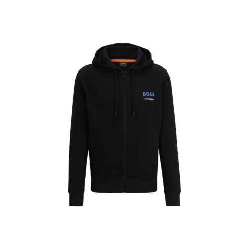 Hugo Boss SS24 Куртки и Пальто Мужской Черный