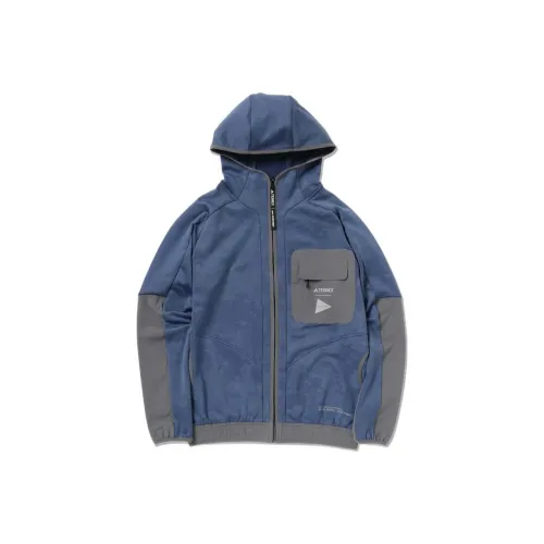 And Wander x adidas TERREX Куртки и Пальто Мужской Синий