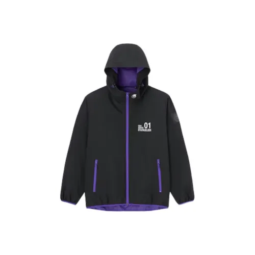 GU EVA Collaboration Мужские Черные Куртки