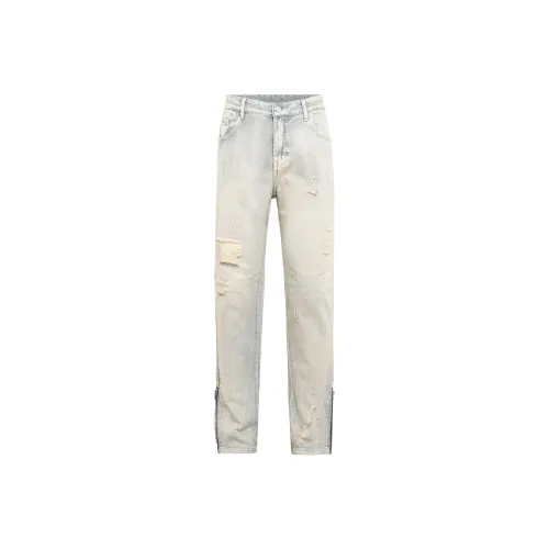 Paddy Julia Синие Унисекс Джинсы