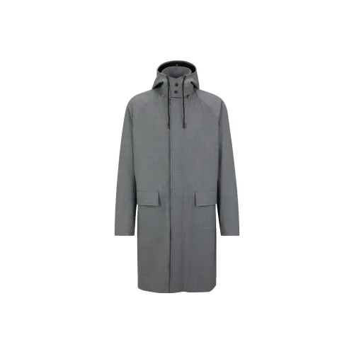 Hugo Boss SS23 Performance Серебряный Мужской Тренч