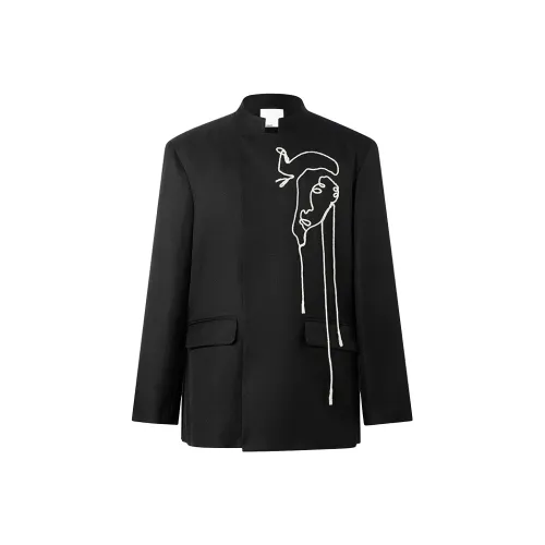 BENMYSHOWER Черная унисекс куртка