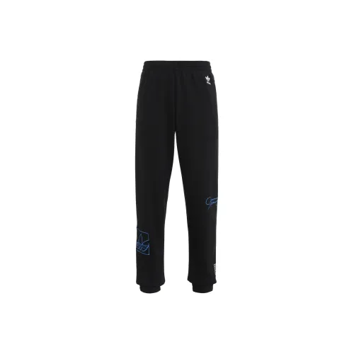 Adidas Originals GRAPHICS COMMON MEMORY Черные Мужские Вязаные Спортивные Штаны