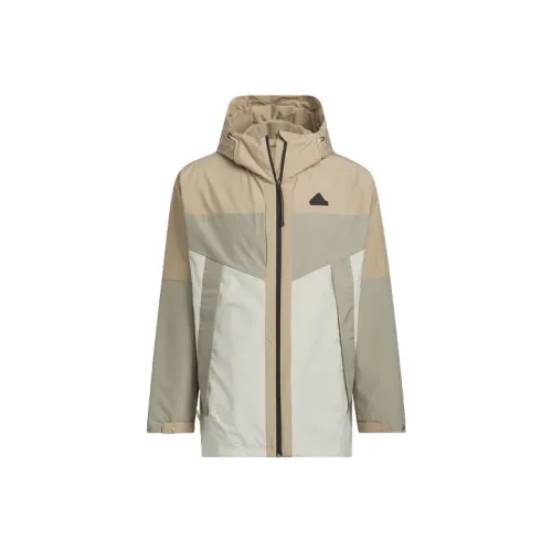 Adidas CITY ESCAPE CITY ESCAPE Blocking Куртка Куртки Пальто Мужской Умбра