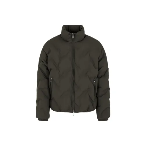 EMPORIO ARMANI Пуховик Мужской Темно-Кофейный