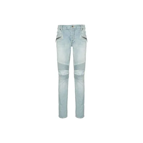 BALMAIN Blue Men's Jeans BALMAIN Синий Мужской Джинсы