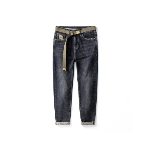 JUCY JUDY Джинсы Унисекс Черный Серый