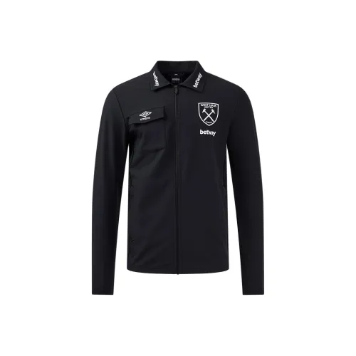 Umbro совместный бренд Черные мужские куртки