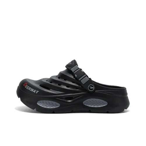 DEERWAY Сабо Мужские Черные