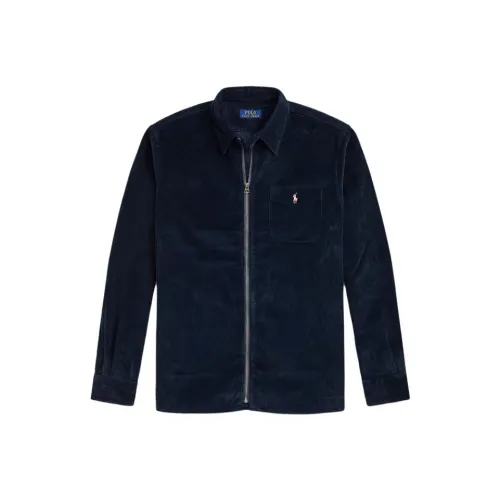 Polo Ralph Lauren Куртки и Пальто Мужской Темно-синий