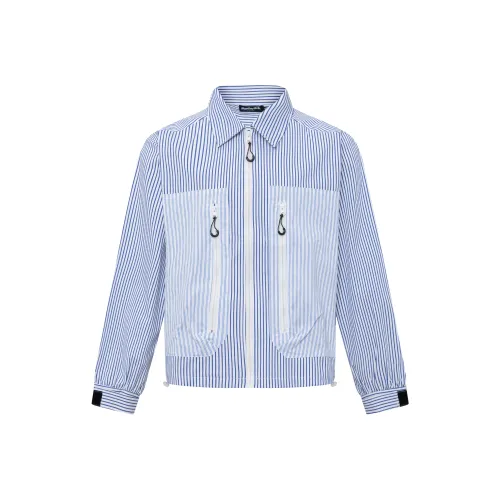 MAD WITCH Куртки Пальто Унисекс Полосы