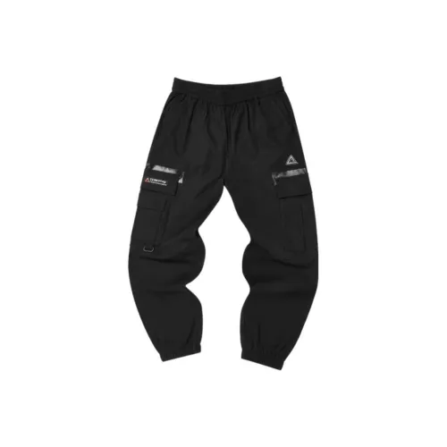 PEAK Черные Мужские Беговые Брюки