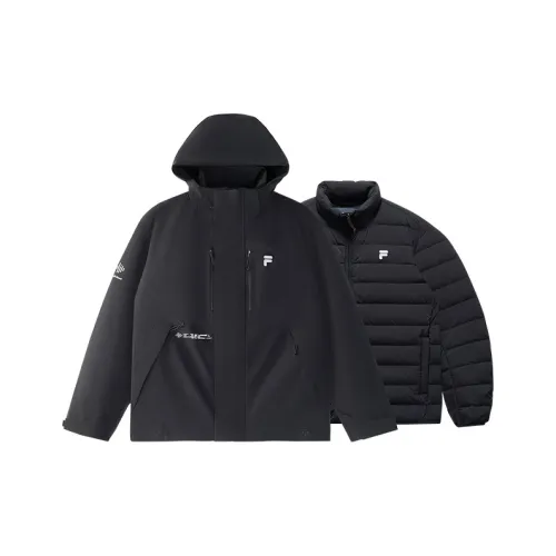FILA FUSION URBAN TECH Пуховик Мужской Глубокий Черный
