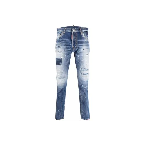DSQUARED 2 Blue Men's Jeans DSQUARED 2 Синий Мужской Джинсы