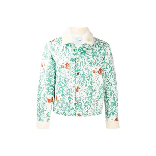 CASABLANCA SS24 Куртки и Пальто Мужской Зеленый